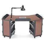Dina Meri Manicure Table and Nail Tables